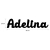 Decor nume Adelina debitat laser